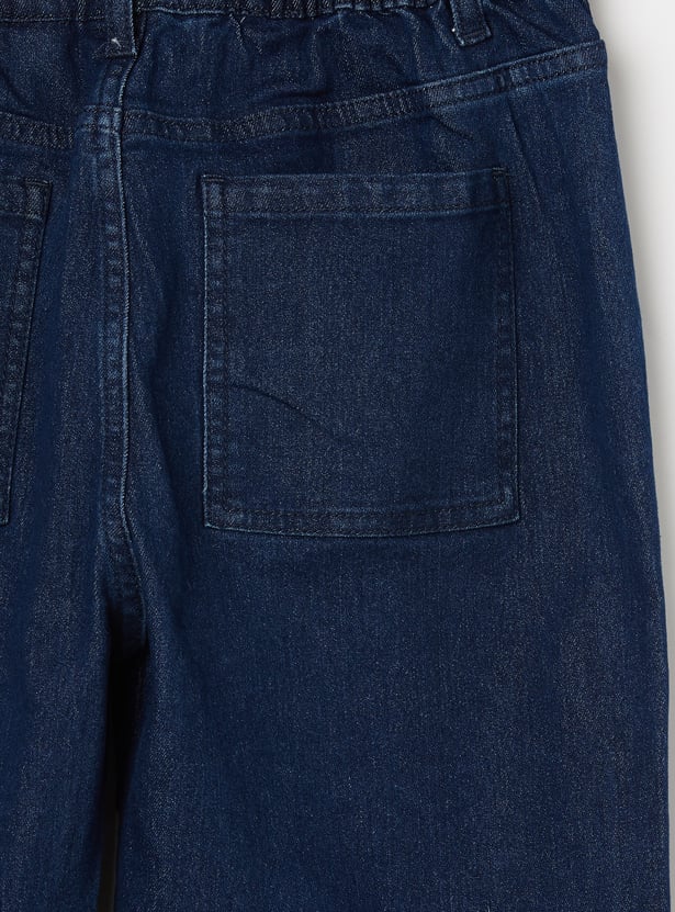 KIDSVILLE Boys Spider-Man Appliqued Jeans