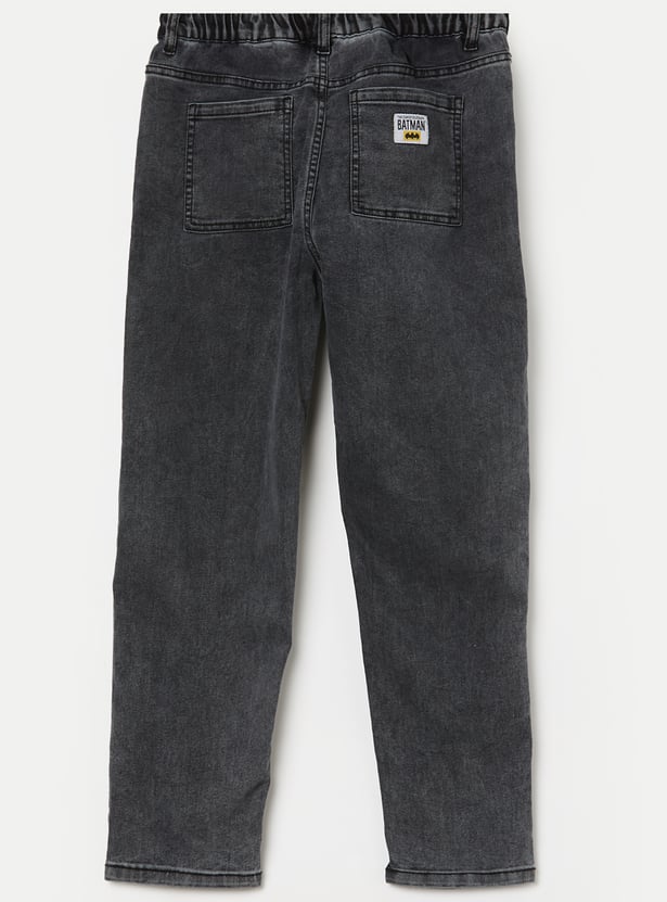 KIDSVILLE Boys Batman Appliqued Jeans