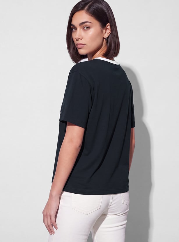 FAME FOREVER Graphic Print T-shirt