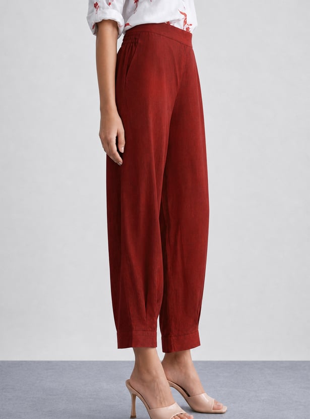 MELANGE Solid Salwar Pants