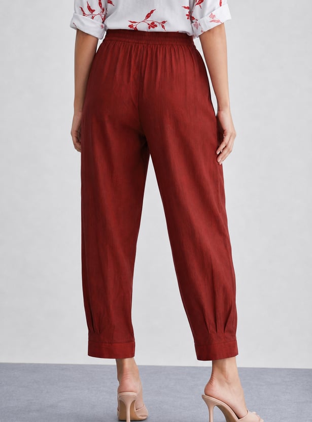 MELANGE Solid Salwar Pants