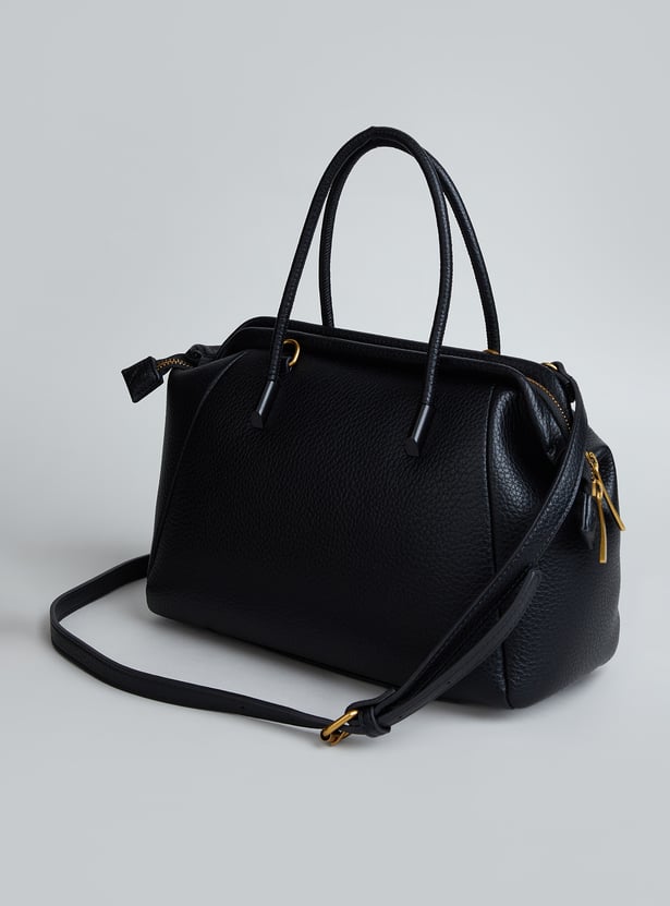 ALLEN SOLLY Solid Shoulder Bag