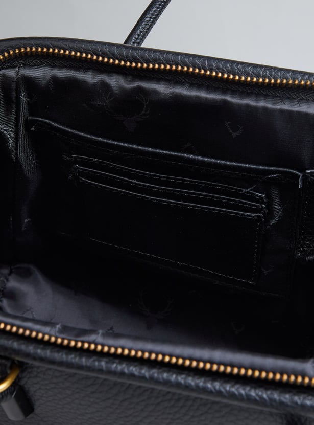 ALLEN SOLLY Solid Shoulder Bag
