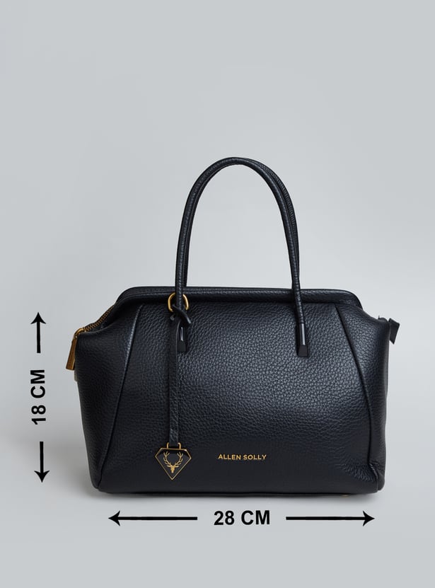 ALLEN SOLLY Solid Shoulder Bag