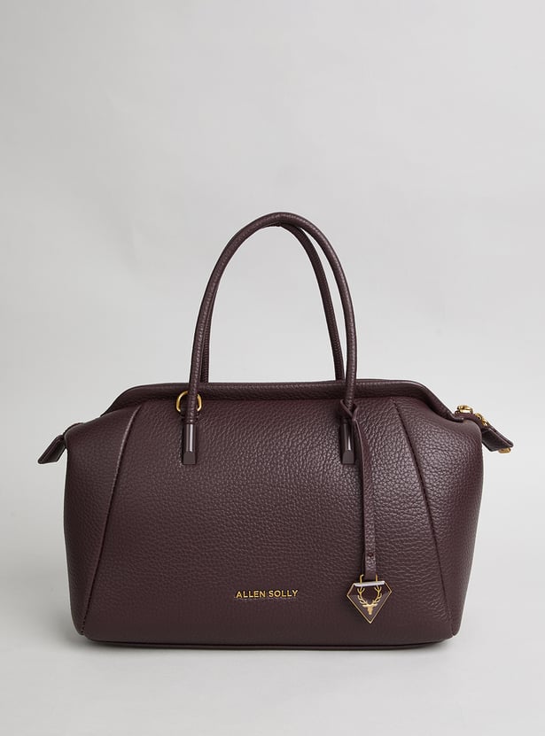 ALLEN SOLLY Solid Shoulder Bag