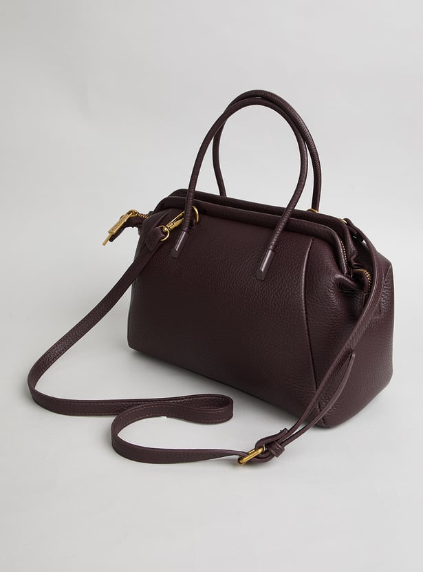 ALLEN SOLLY Solid Shoulder Bag