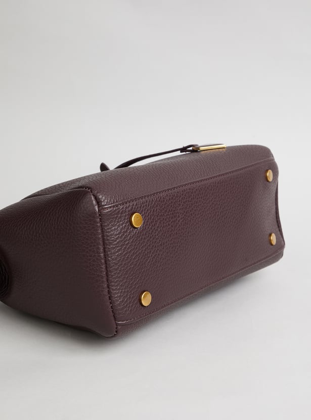 ALLEN SOLLY Solid Shoulder Bag