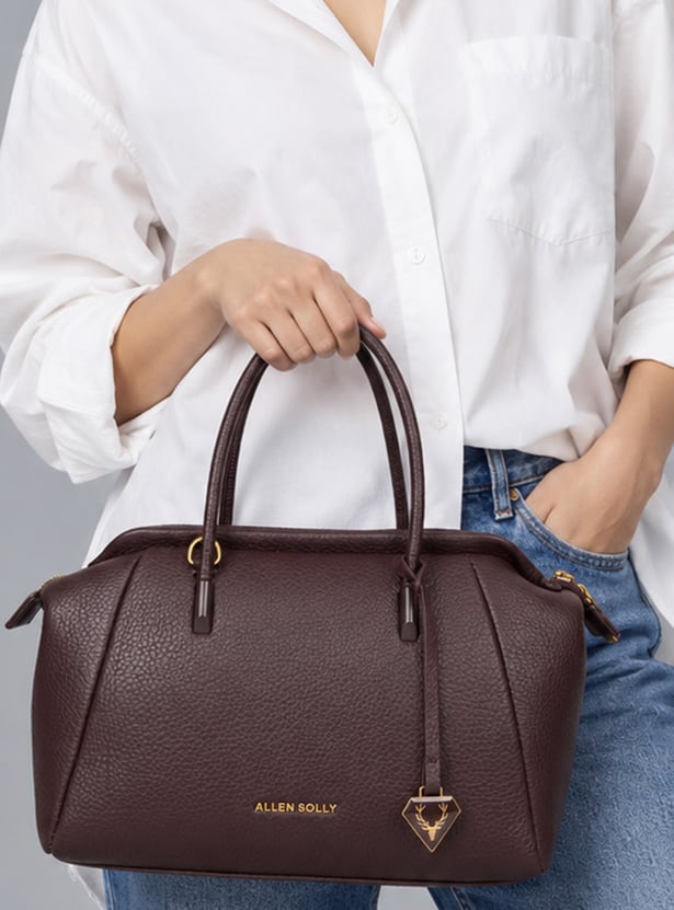 ALLEN SOLLY Solid Shoulder Bag