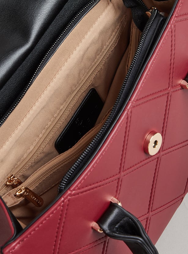 CAPRESE Quilted Handheld Bag
