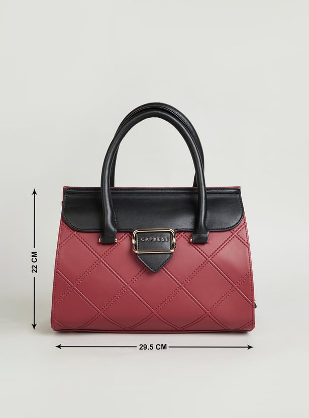 CAPRESE Quilted Handheld Bag