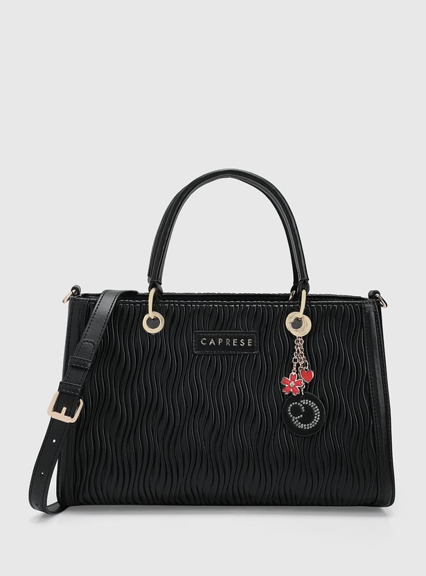 CAPRESE Textured Handheld Bag