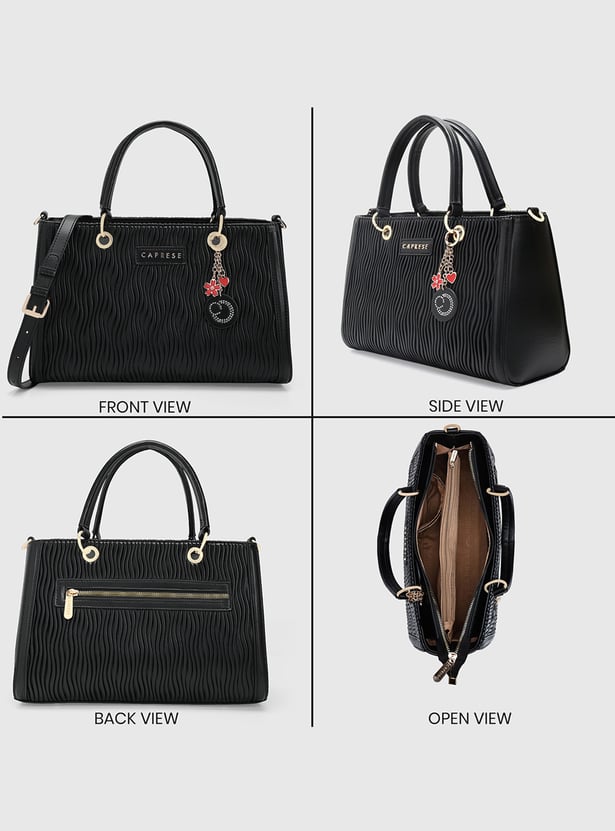 CAPRESE Textured Handheld Bag