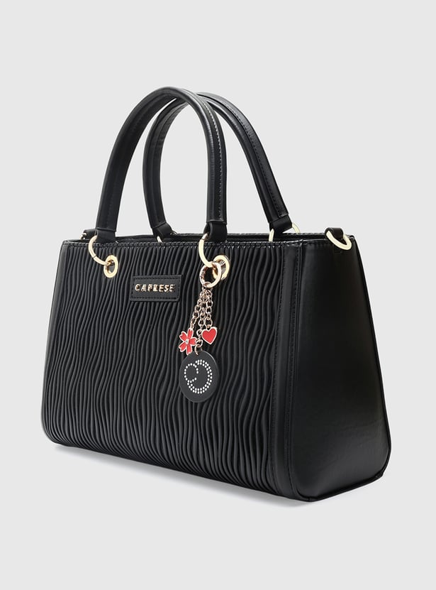 CAPRESE Textured Handheld Bag