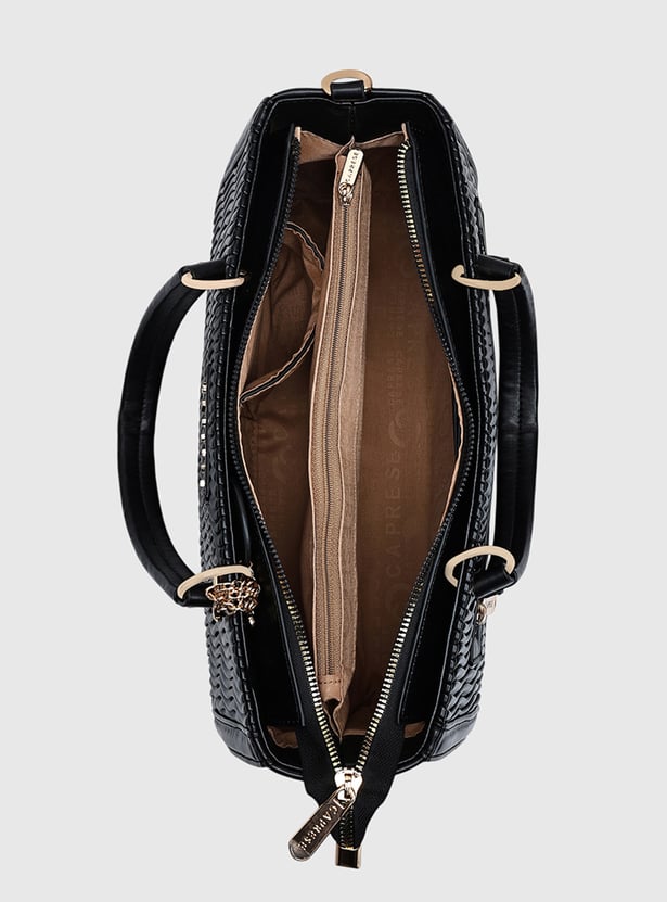 CAPRESE Textured Handheld Bag