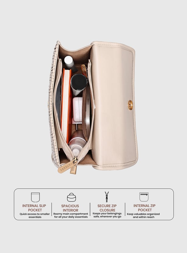CAPRESE Textured Sling Bag