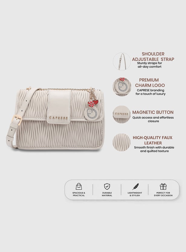 CAPRESE Textured Sling Bag