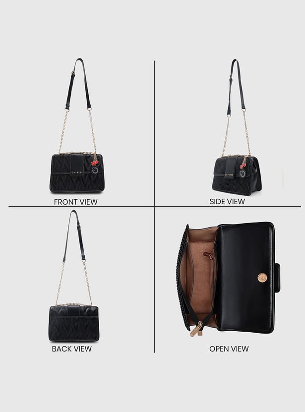 CAPRESE Textured Sling Bag