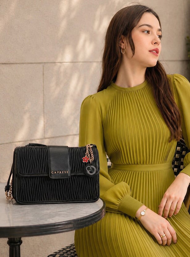 CAPRESE Textured Sling Bag