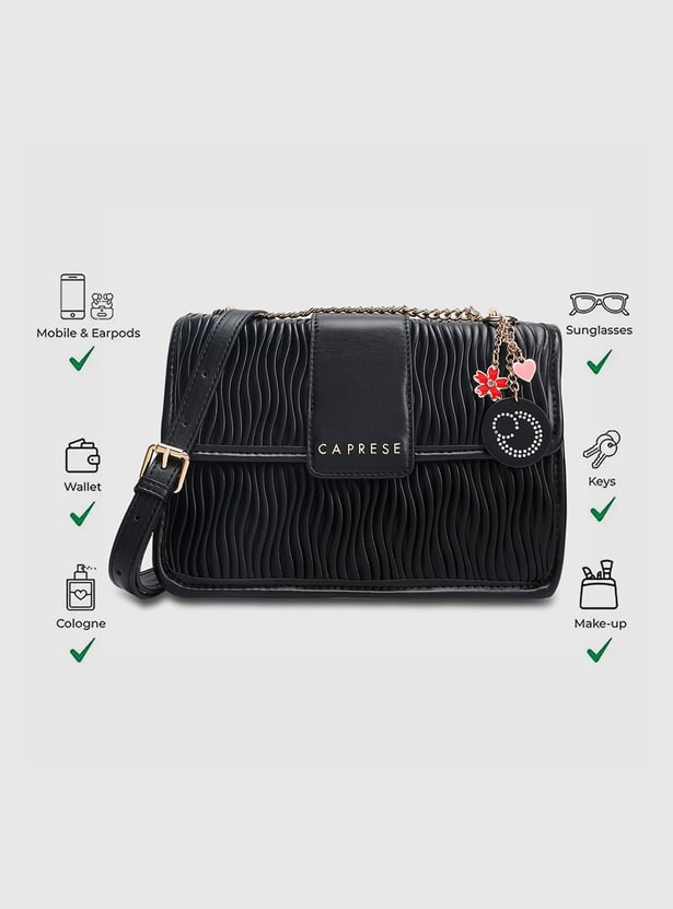 CAPRESE Textured Sling Bag
