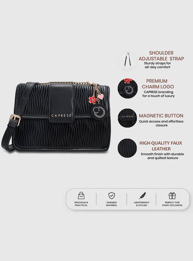 CAPRESE Textured Sling Bag