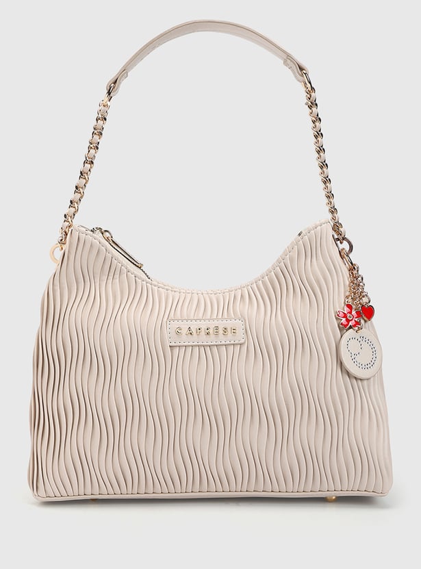 CAPRESE Textured Shoulder Bag