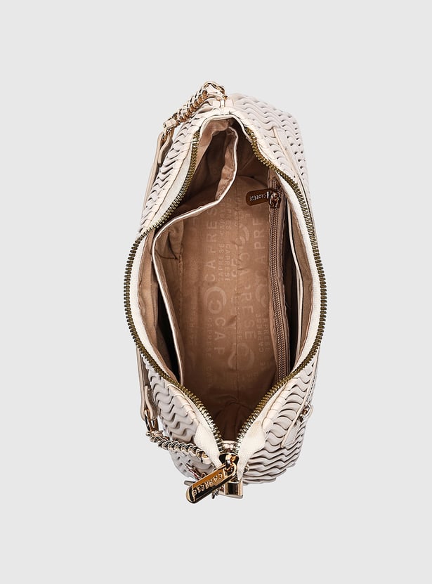 CAPRESE Textured Shoulder Bag