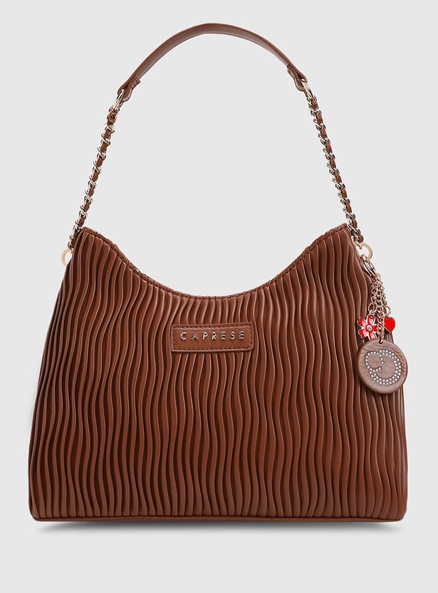 CAPRESE Textured Shoulder Bag