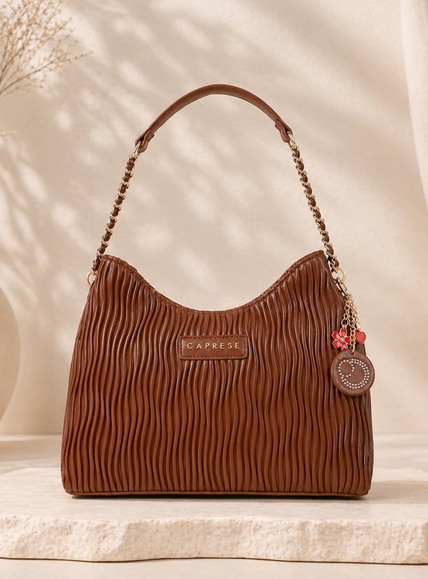 CAPRESE Textured Shoulder Bag
