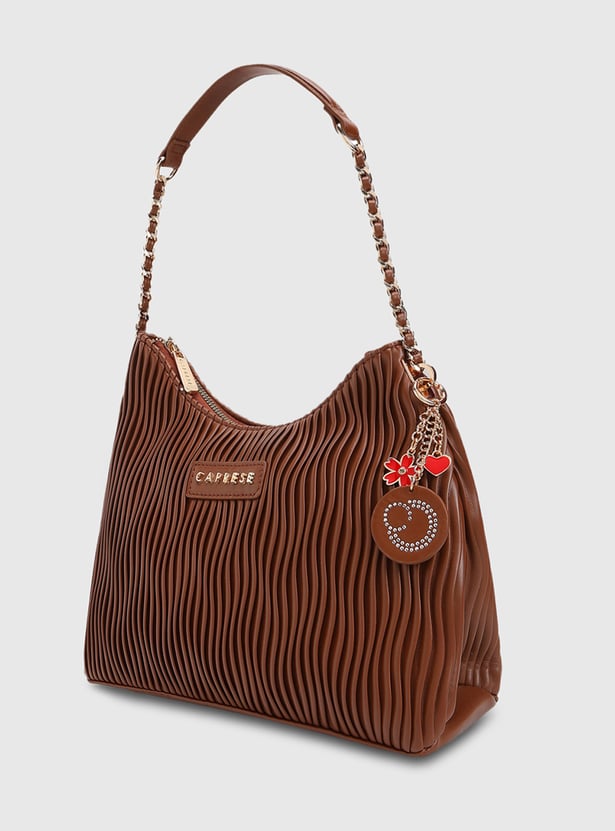 CAPRESE Textured Shoulder Bag