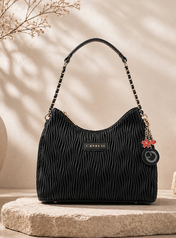 CAPRESE Textured Shoulder Bag