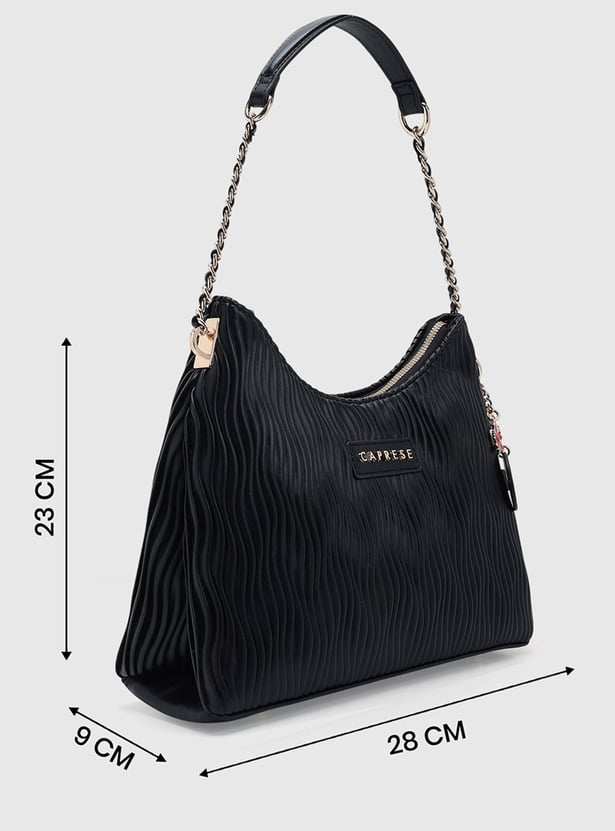 CAPRESE Textured Shoulder Bag