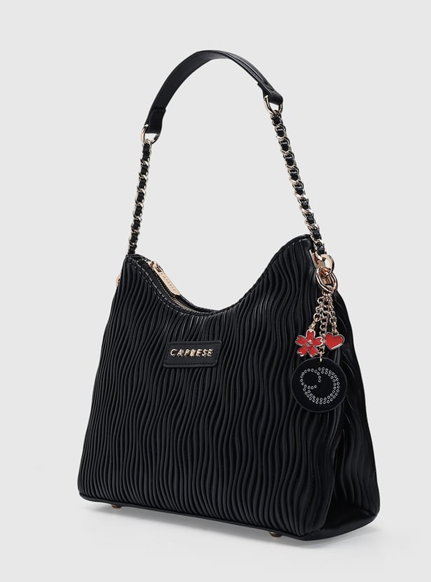 CAPRESE Textured Shoulder Bag