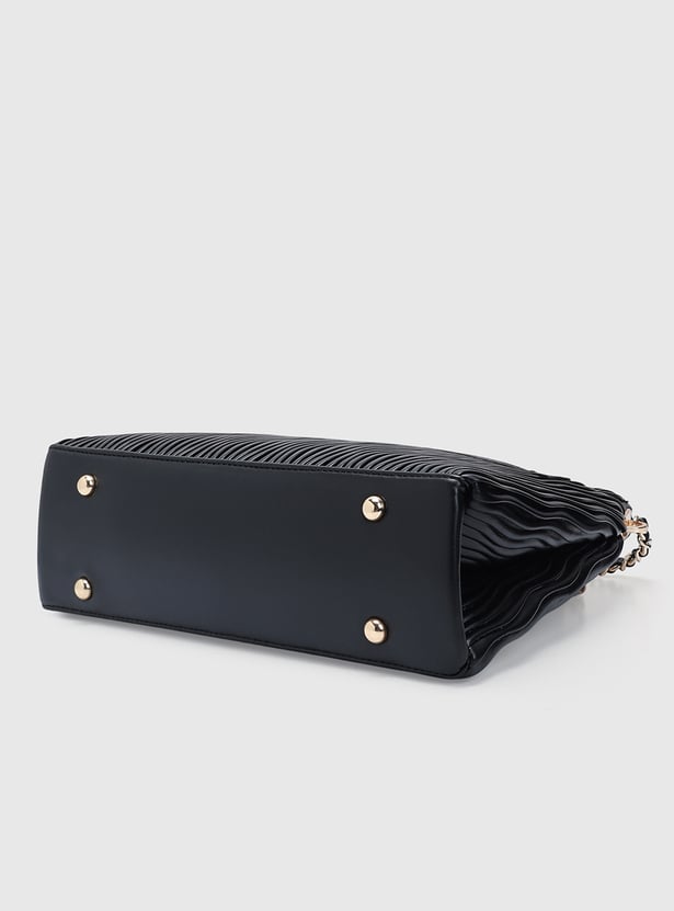 CAPRESE Textured Shoulder Bag