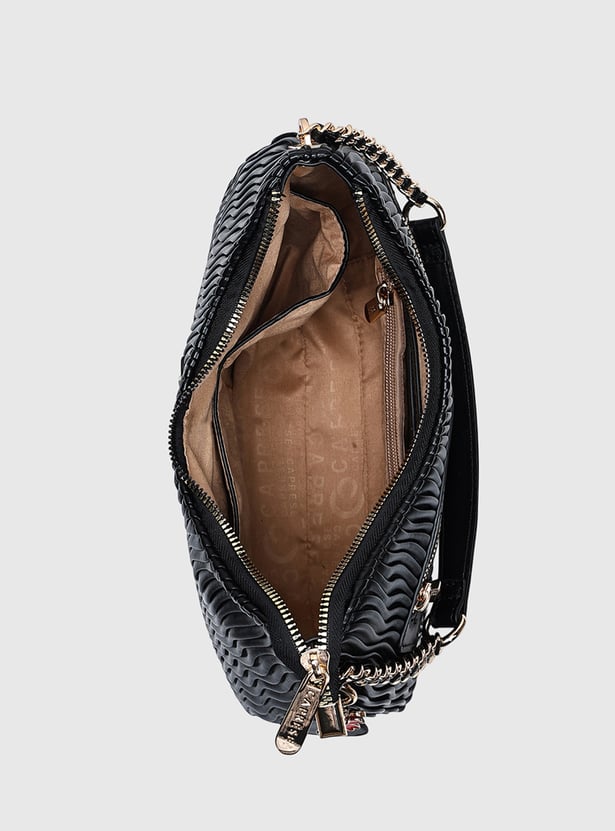 CAPRESE Textured Shoulder Bag