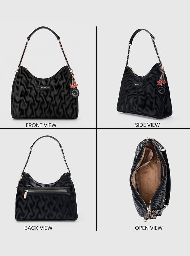 CAPRESE Textured Shoulder Bag
