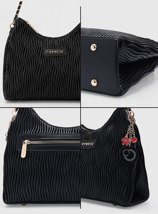 CAPRESE Textured Shoulder Bag