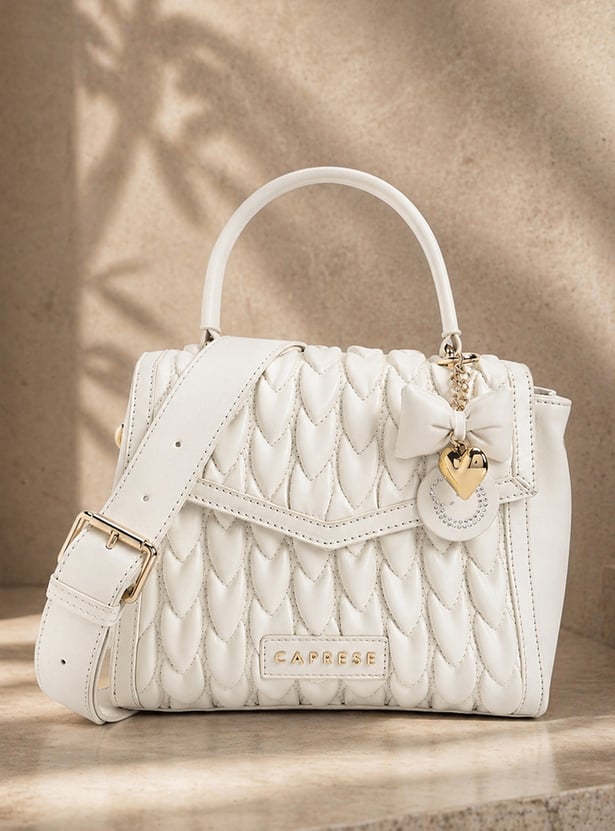 CAPRESE Quilted Handheld Bag