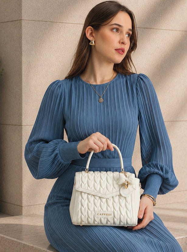 CAPRESE Quilted Handheld Bag