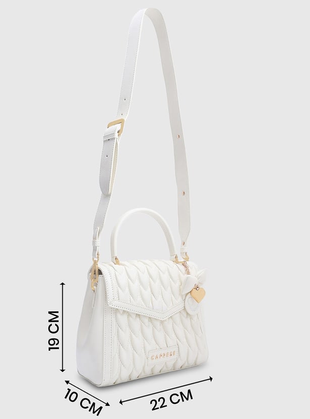CAPRESE Quilted Handheld Bag
