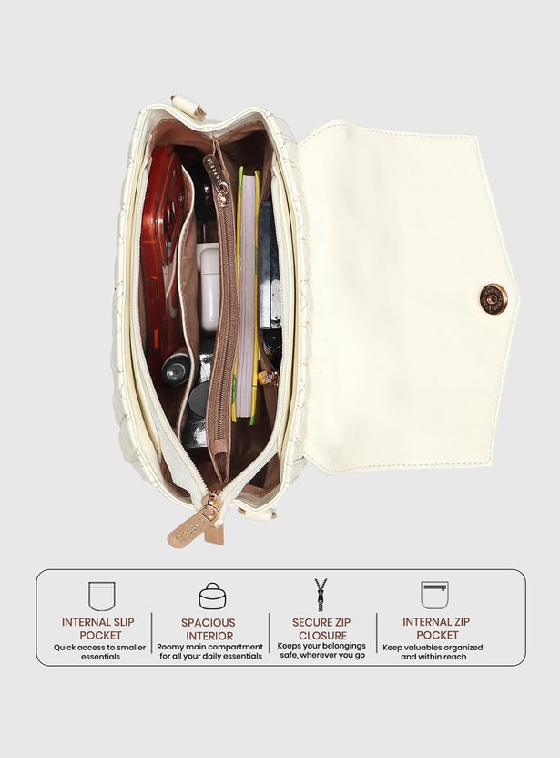 CAPRESE Quilted Handheld Bag