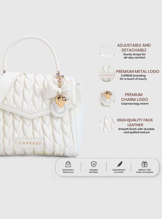 CAPRESE Quilted Handheld Bag