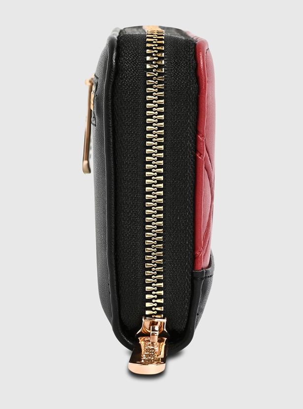CAPRESE Solid Zip-Around Wallet