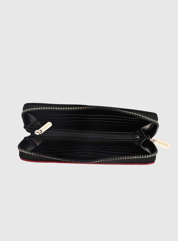 CAPRESE Solid Zip-Around Wallet