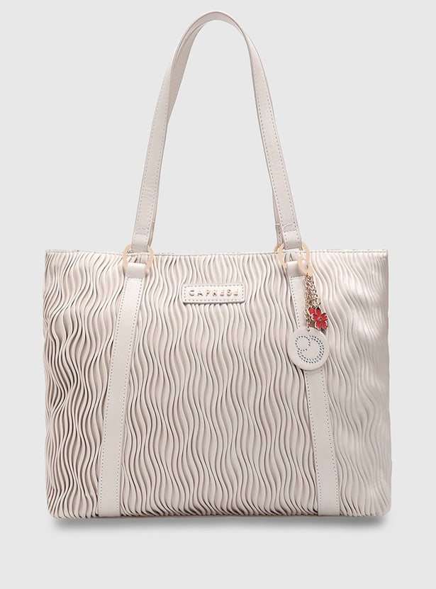 CAPRESE Textured Shoulder Bag