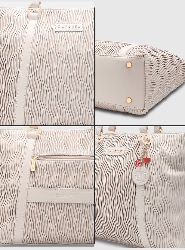 CAPRESE Textured Shoulder Bag