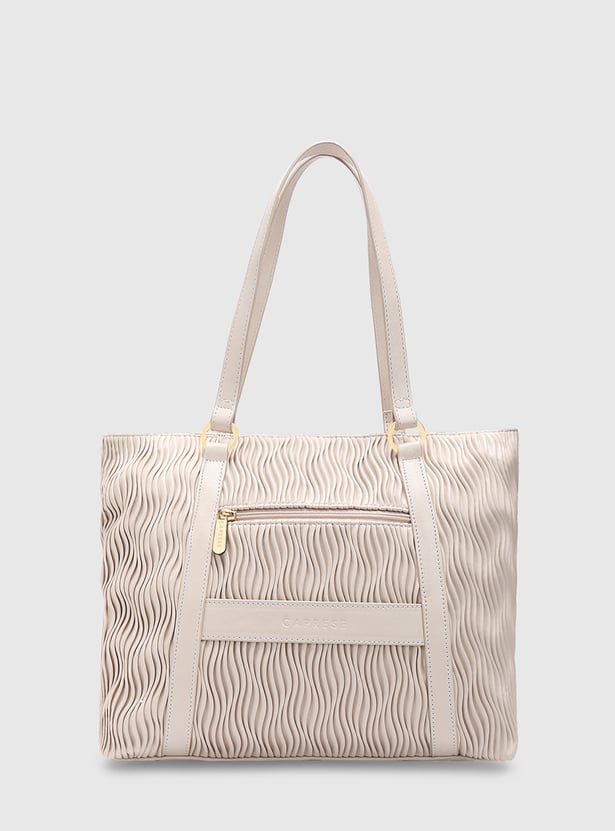 CAPRESE Textured Shoulder Bag
