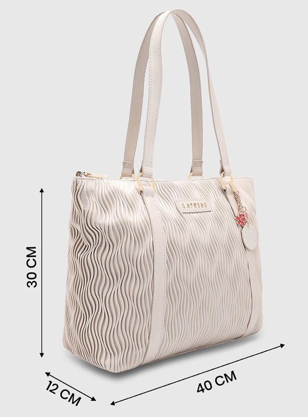 CAPRESE Textured Shoulder Bag