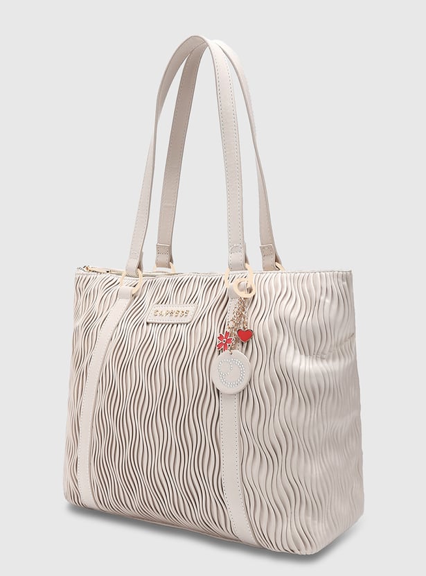 CAPRESE Textured Shoulder Bag