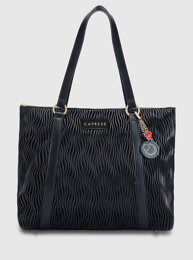 CAPRESE Textured Shoulder Bag