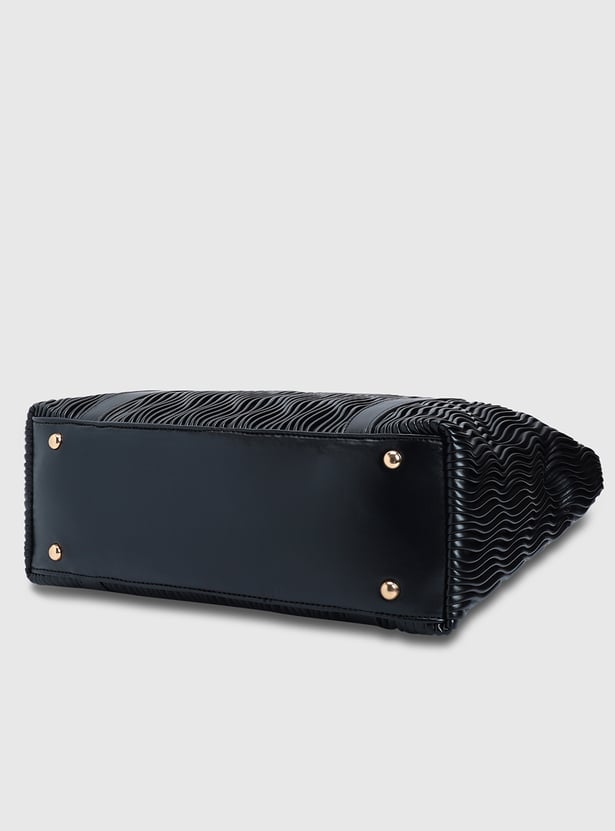 CAPRESE Textured Shoulder Bag
